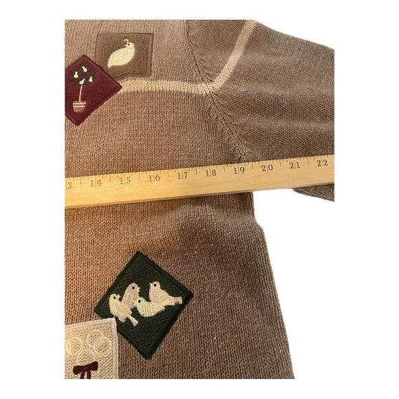 Christopher & Banks 2002 Holiday Cardigan Sweater- Size M - Picture 10 of 12